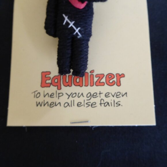 NWT 2009 JOHN HINDE WATCHOVER VOODOO DOLL EQUALIZER KEYCHAIN - Picture 3 of 7